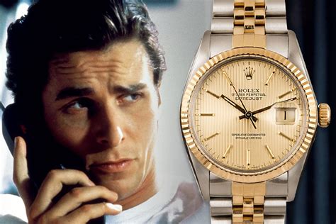 pochette rolex bale|Rolex datejust movie.